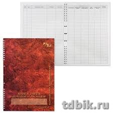 Книга учета доходов и расходов, 50 л. А4