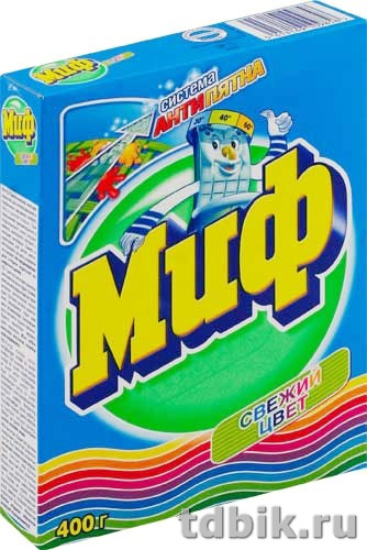 Стиральный порошок Миф автомат   400 г. колор