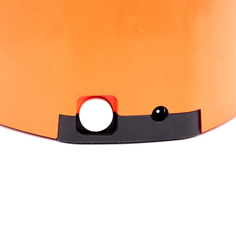 Вентилятор настольный USB 3 в 1, оранжевый, 22,5х9 см.