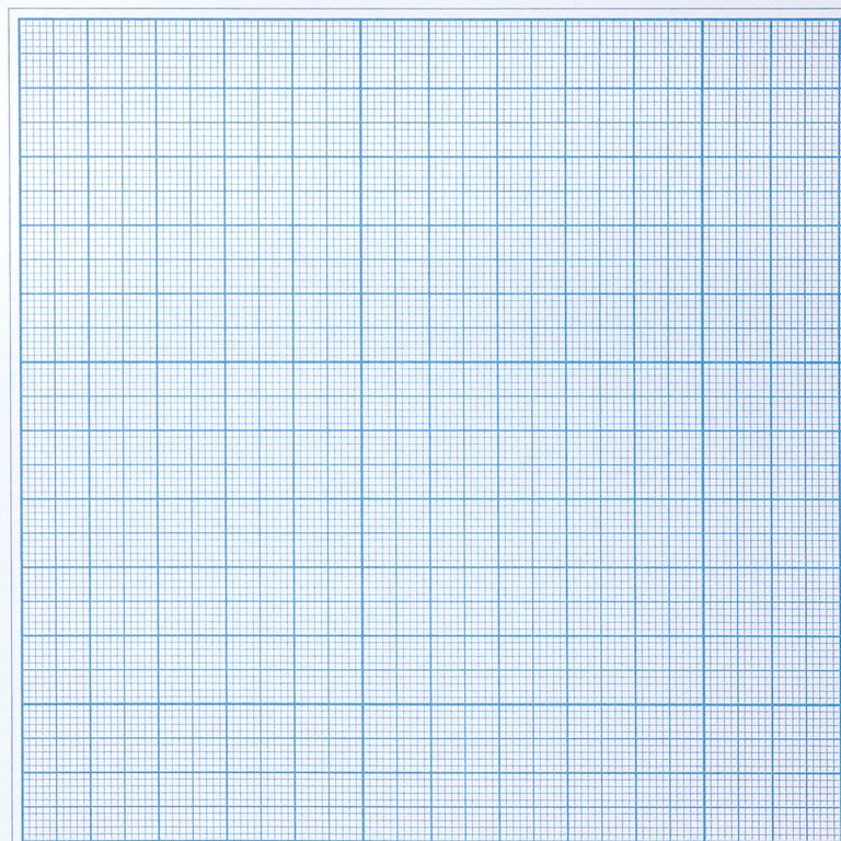 Миллиметровая бумага 420 мм*29 мм, А3, 20л., голубая