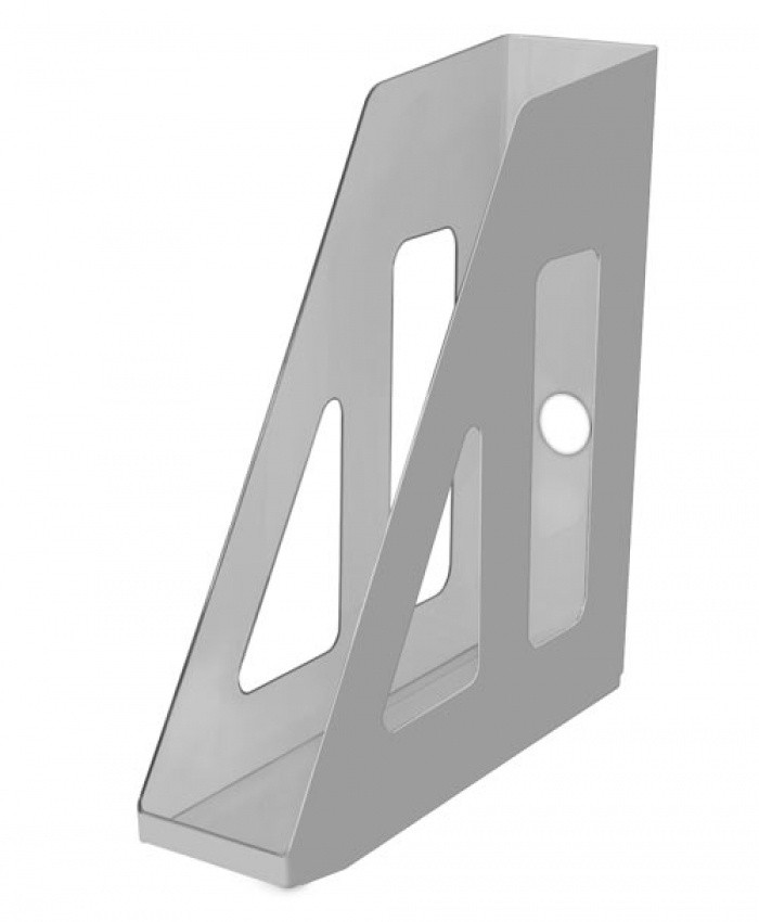 Лоток вертикальный 70 мм Стамм Актив, серый