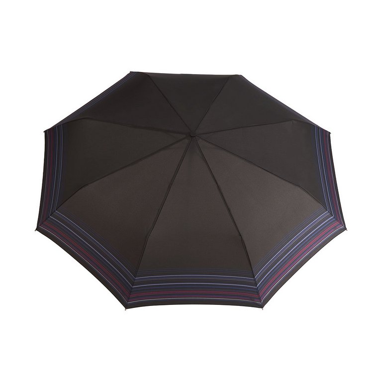 Зонт женский автомат Dr.Koffer диаметр купола 115 см,  цвет черный