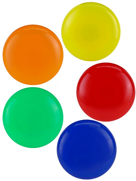 Магниты диаметр 30 мм  (5шт/уп) цветные Profit