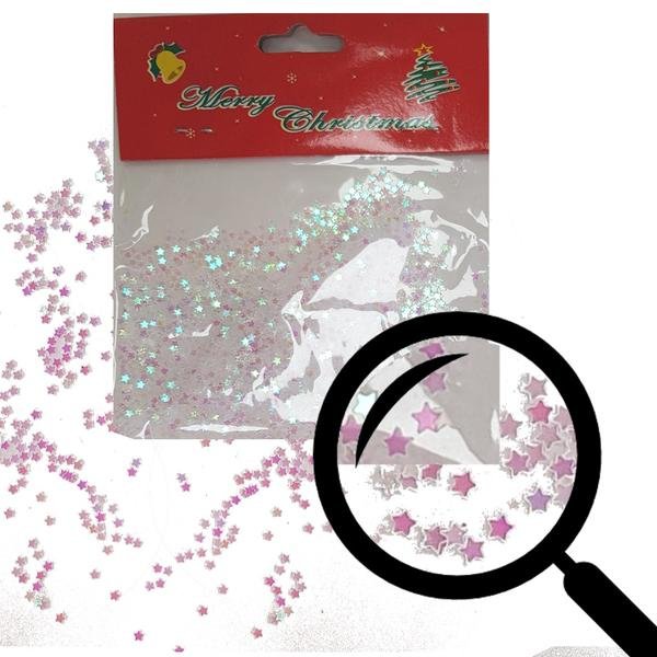 Конфетти "Перламутровы звездочки"