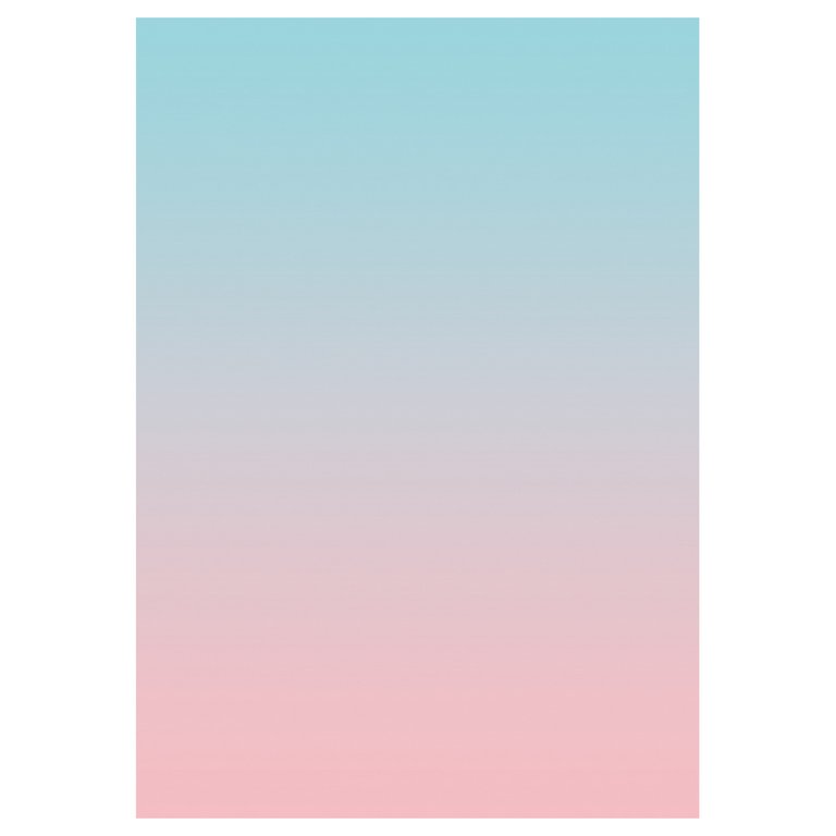 Бумага упаковочная 70*100см  в рулоне (ассорти) "Gradient" MESHU