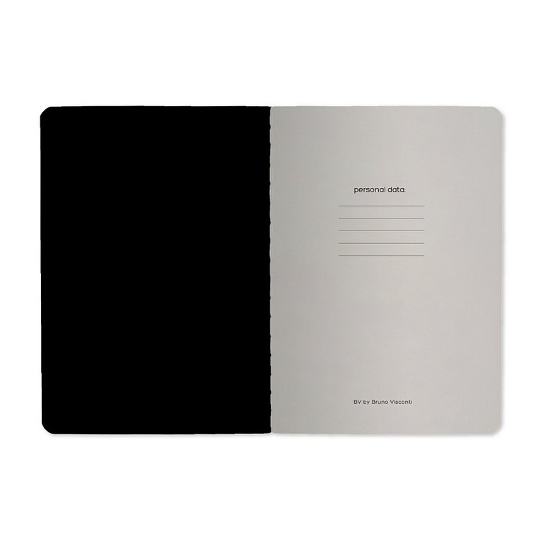 Тетрадь 32 лист лин. А6 на сшивке "BLACK / ЧЕРНЫЙ"