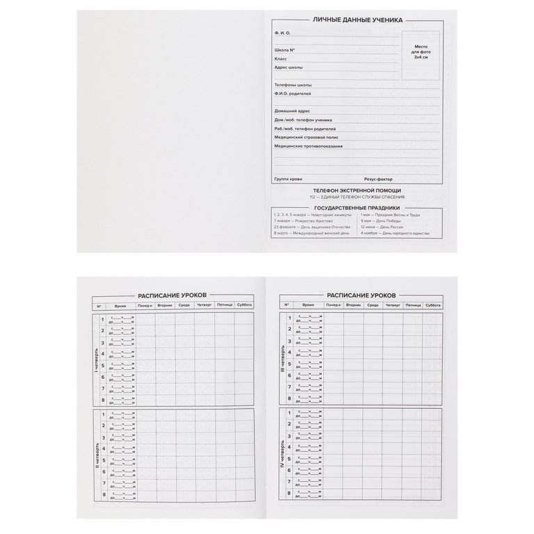 Дневник школьный интегральная обложка, глян. ламинация "ЗВУКИ МУЗЫКИ"