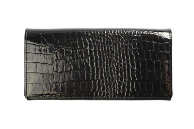 Портмоне Faetano "Геккон" женское, нат. кожа, черный