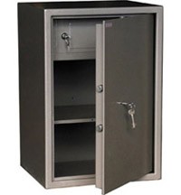 Сейф офисный Контур (620*430*375мм) 40,8кг, ключевой замок, трейзер