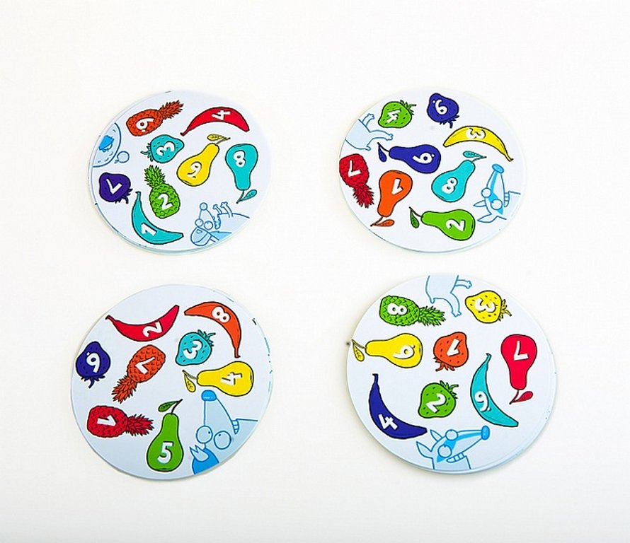 Игра обучающая  Счет "Фрукто 10" 5/9+ 2-5 игроков БАНДА умников