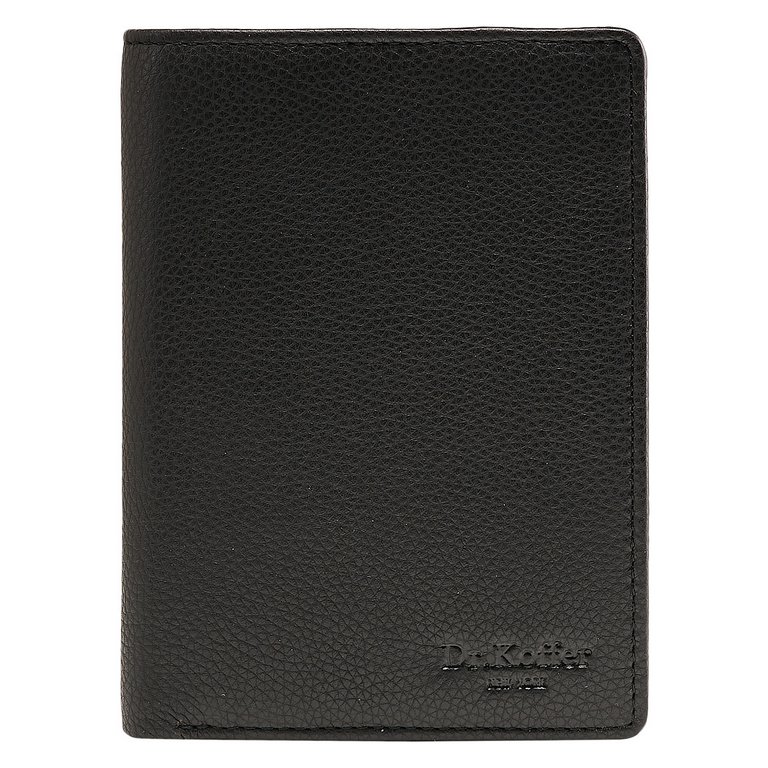Обложка для автодокументов Dr.Koffer нат. кожа, черный