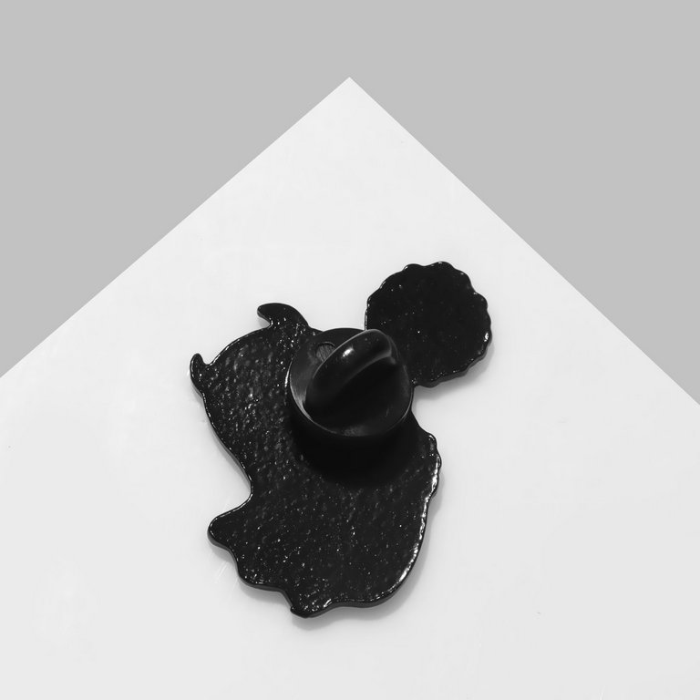 Значок металл "Привидение болельщик"