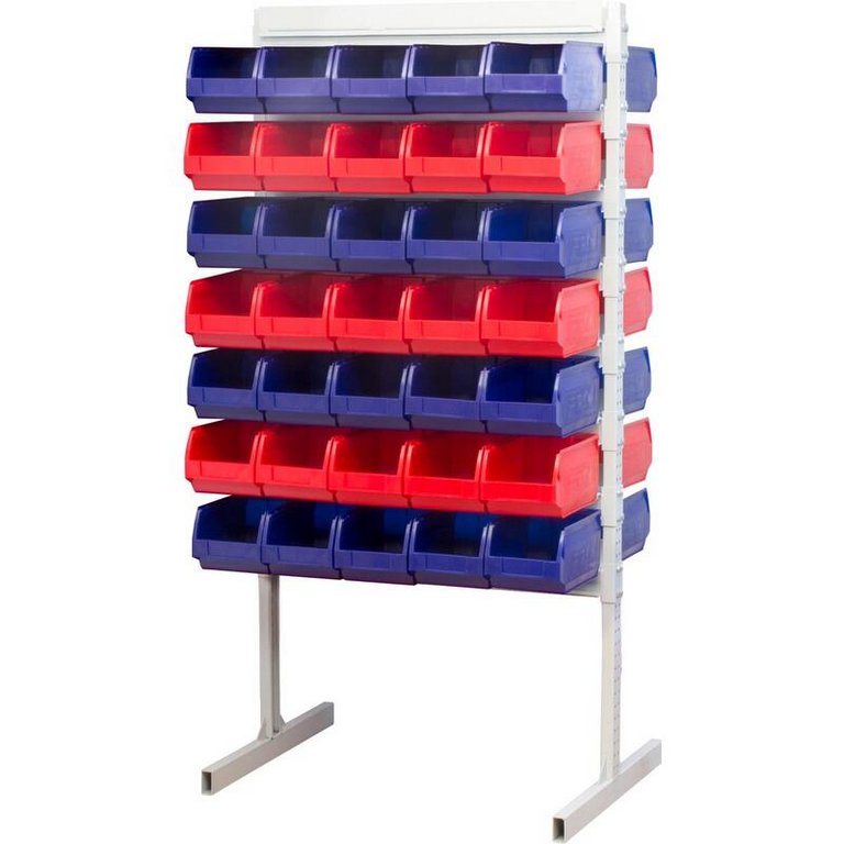 Контейнер для хранения, 250x150x130 мм, пластиковый, синий "Verona"