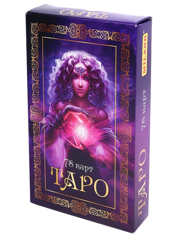 Карты гадальные "Таро", 78 шт., Миленд