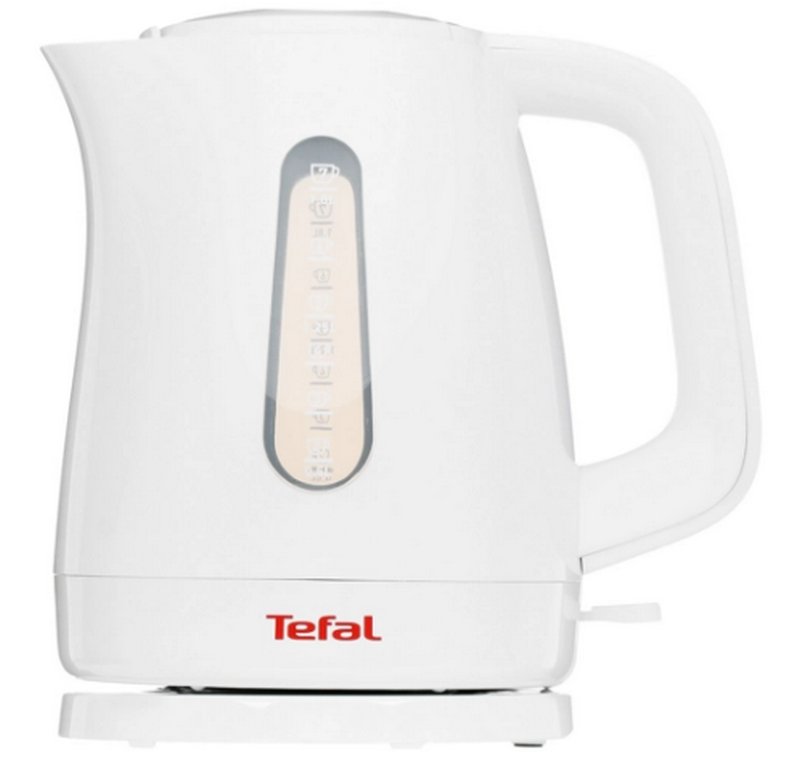 Чайник Tefal KO172130 1,8л, 2400Вт пластик, белый/серый