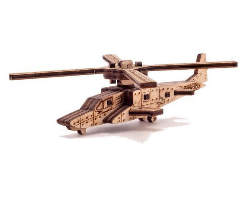 Сборная модель из дерева Набор 9 в 1 "Для мальчиков"