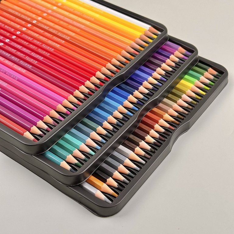 Набор карандашей  72 цв.  в металл. пенале Bruno Visconti "Flora Гранат" пласт. корпус