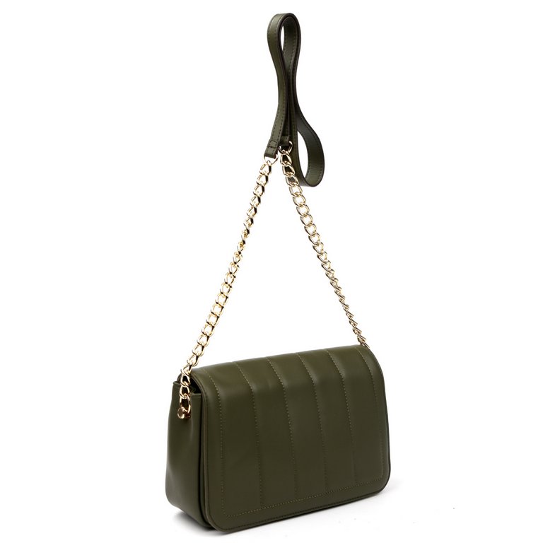 Сумка женская FABRETTI 25х15х8 см, нат. кожа, табачный