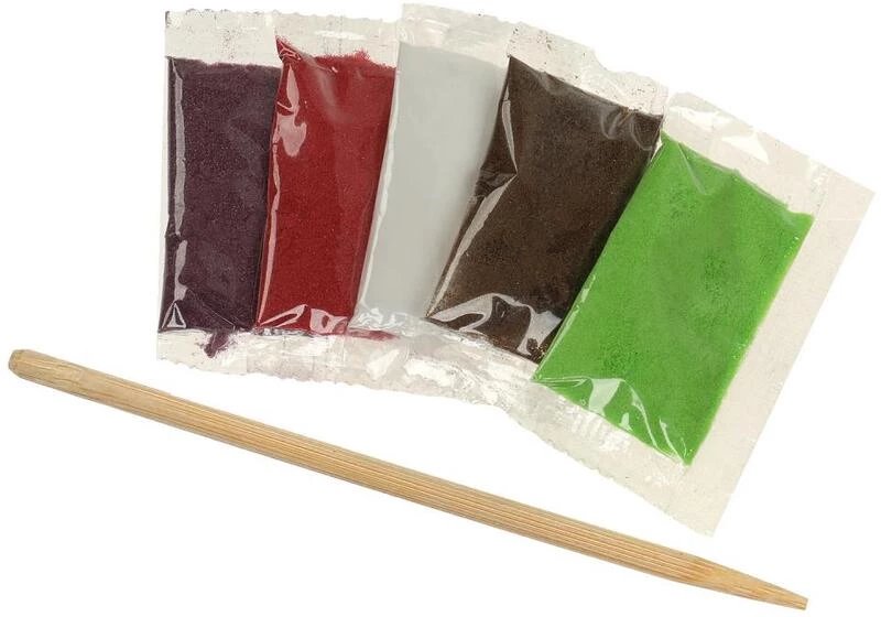 Фреска. Картина из песка "Чебурашка" 17*23 см MultiArt