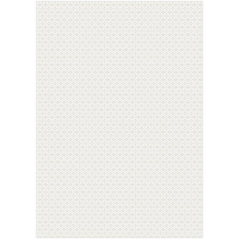 Бумага упаковочная 70*100см  в рулоне (ассорти) "Pattern on white" MESHU