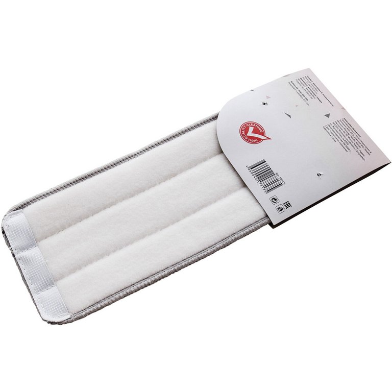 Моп для швабры MILEY EASY (микрофибра) 32,5*10 cм кармашки с 1-й стороны