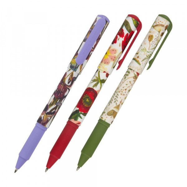 Ручка шариковая Bruno Visconti "Flora. flowers"  в футляре (картон), корпус ассорти (стерж.132мм)