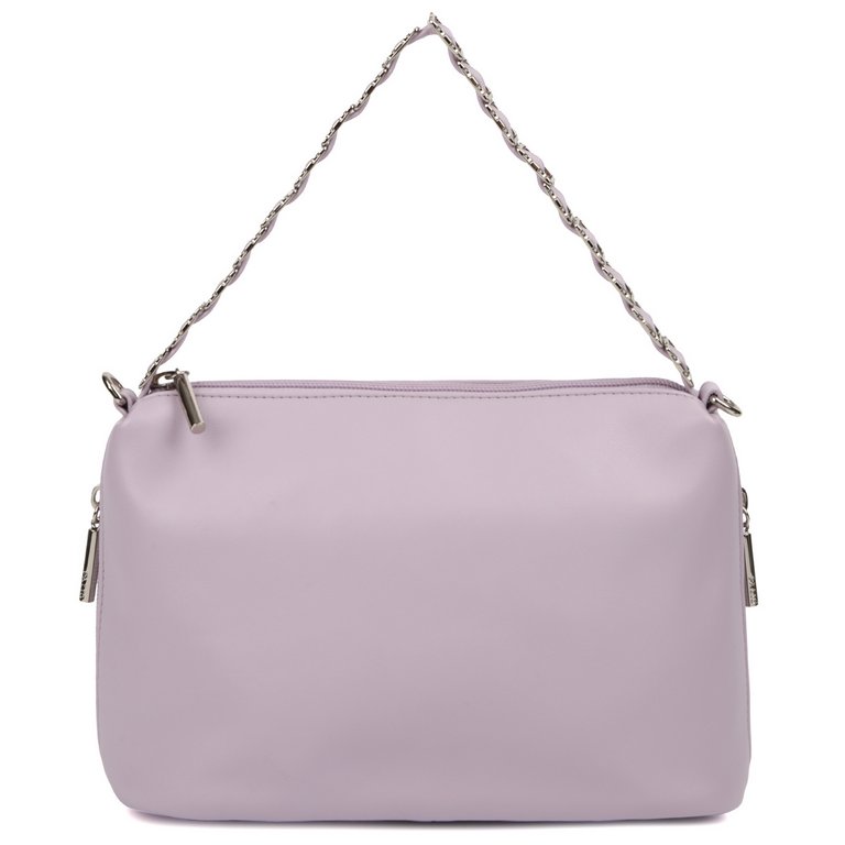 Сумка женская Palio 26х17х10 см, нат. кожа, лиловый