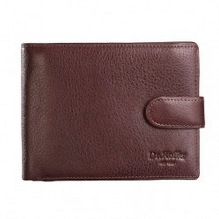 Портмоне Dr.Koffer 10,5*14см, нат. кожа, цв.коричневый