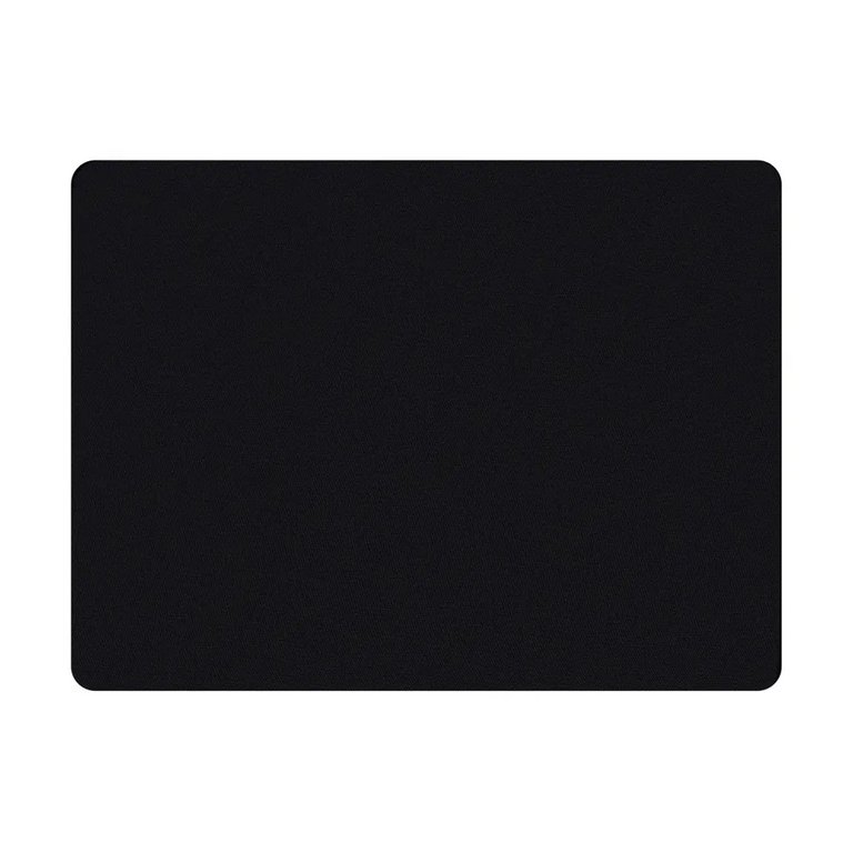 Коврик для мыши оптической BURO верх ткань/основа резина) 230х180х3 мм, черный