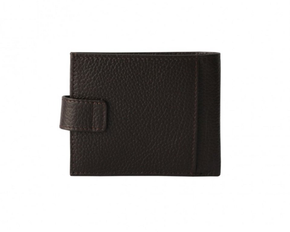 Портмоне D.Morelli мужское "Texas" с хляст., нат.кожа, цвет коричневый