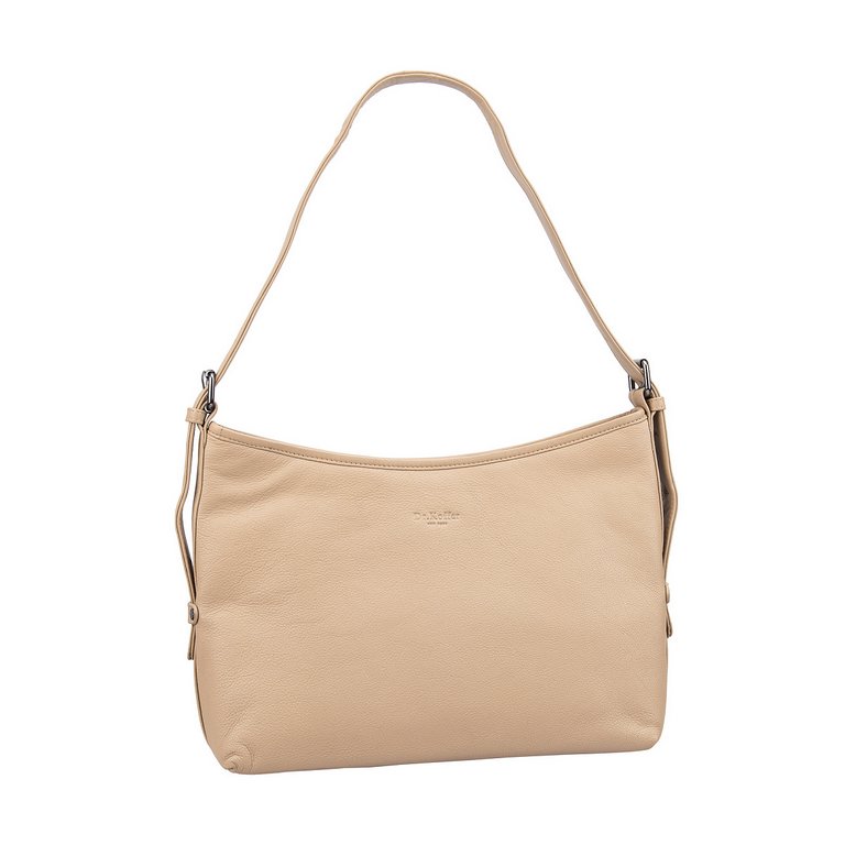 Сумка женская Dr.Koffer 32х23х12см см, нат.кожа бежевая