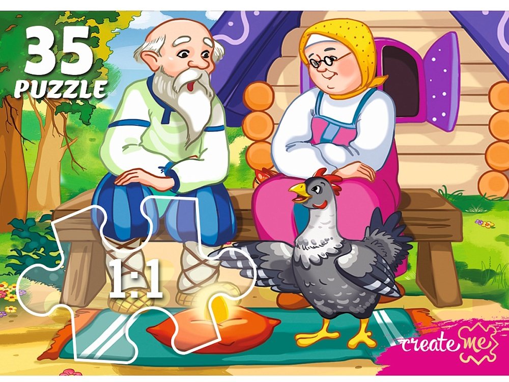 Пазлы   35 дет. "Любимые картинки" Рыжий кот