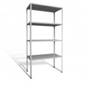 Стеллаж металлич. архивный с 4-я полками (1800*1000*400мм)