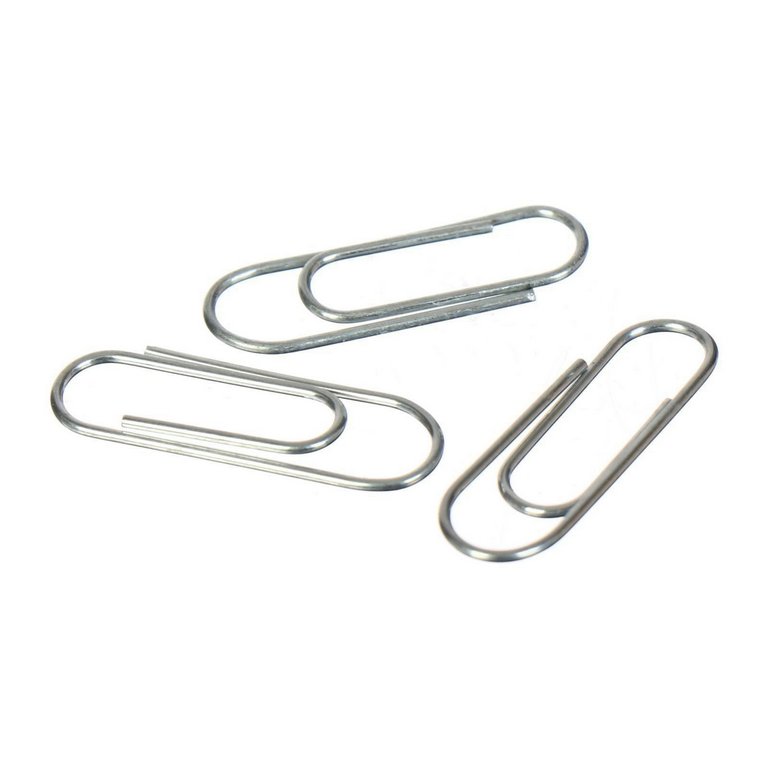 Скрепки 28 мм 100 шт/уп оцинкованные Globus С28-100 Ц