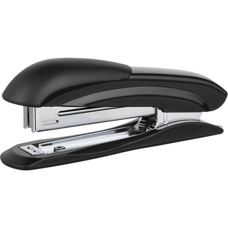 Степлер 24/6 до 30л металлический, Lamark Ulrich, синий с антистеплером