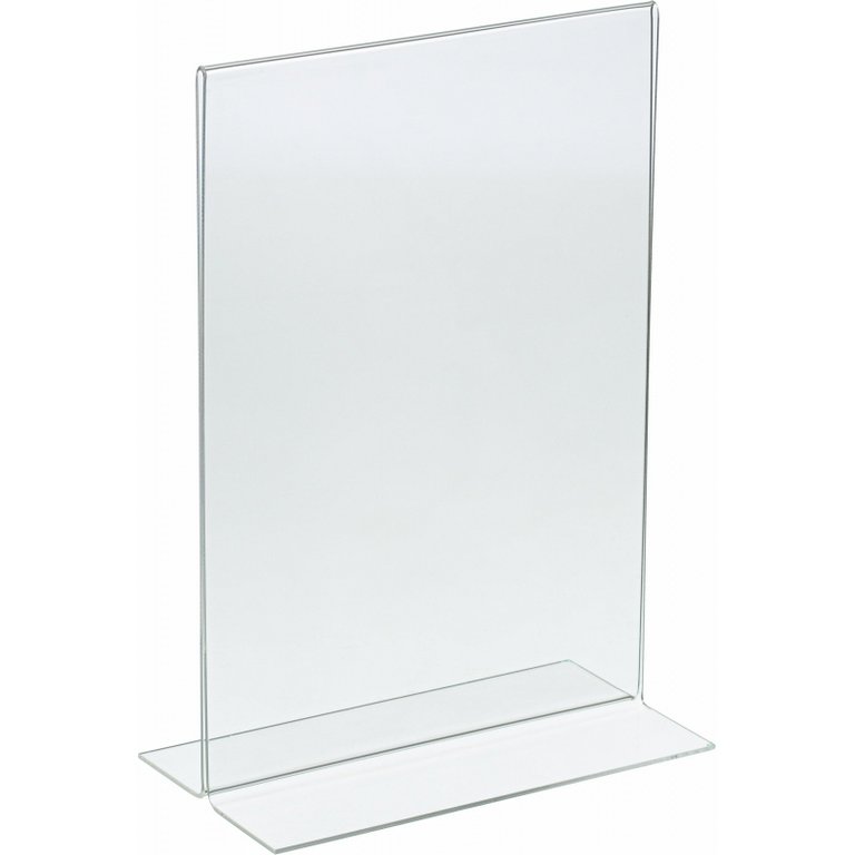 Подставка инф. настольная А5 верт. 150*220 мм, двухстор. акрил Attache Economy