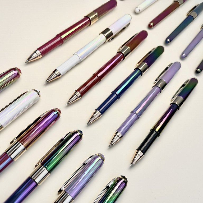 Ручка шариковая Bruno Visconti "Monaco Pearl" 0,5мм синяя (пурпурный хамелион корпус)