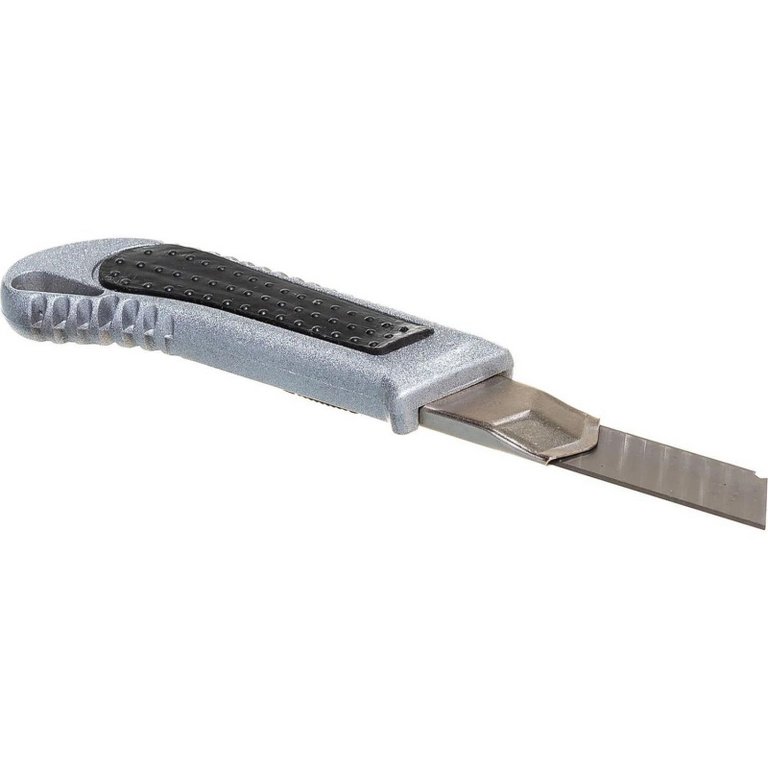 Нож канцеляр. шир. 1,8 см, металлический корпус Вихрь