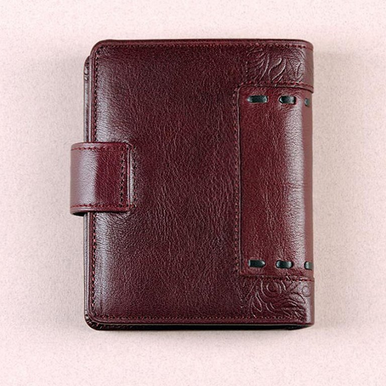 Портмоне D.Morelli женское "Cherry" среднее, с кредитницей нат.кожа