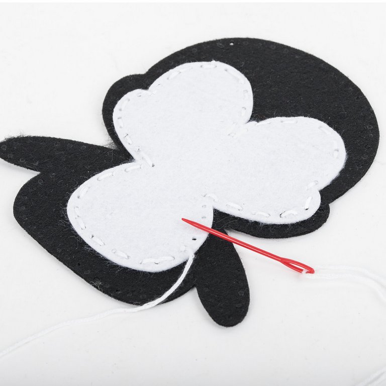 Набор для шитья игрушки из фетра "Пингвин", ЮНЛАНДИЯ