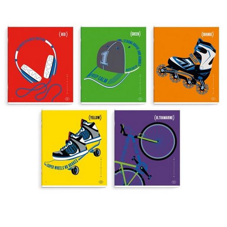 Тетрадь 48 лист кл. А5 на скрепке "ТВОИ ПРАВИЛА"