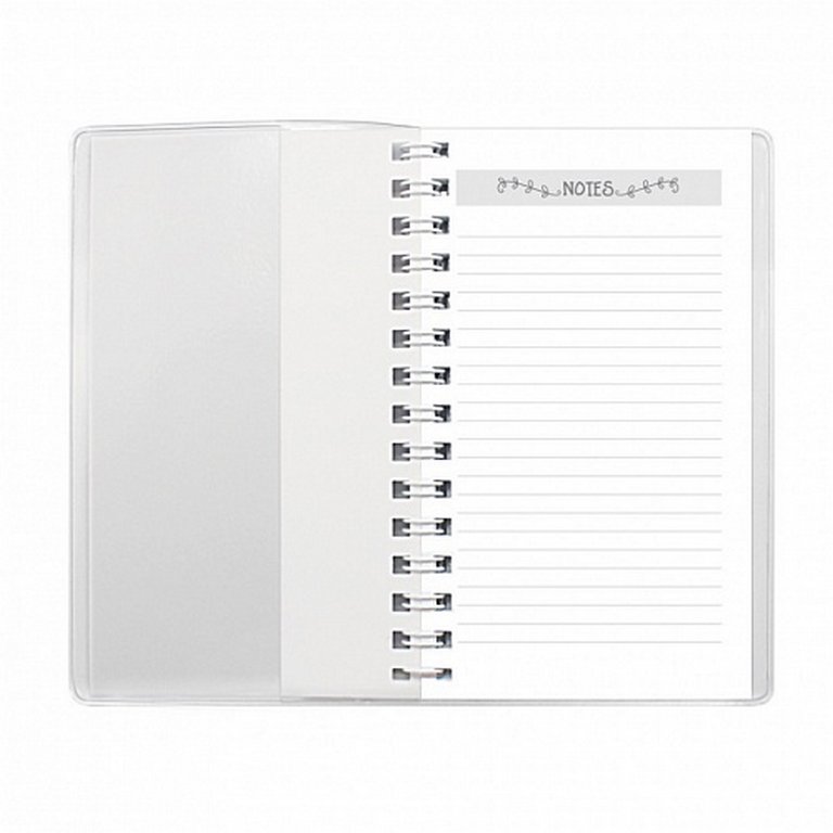 Блокнот А6  48л.,  83*133 мм, на гребне "Tropic life" линейка ДПС