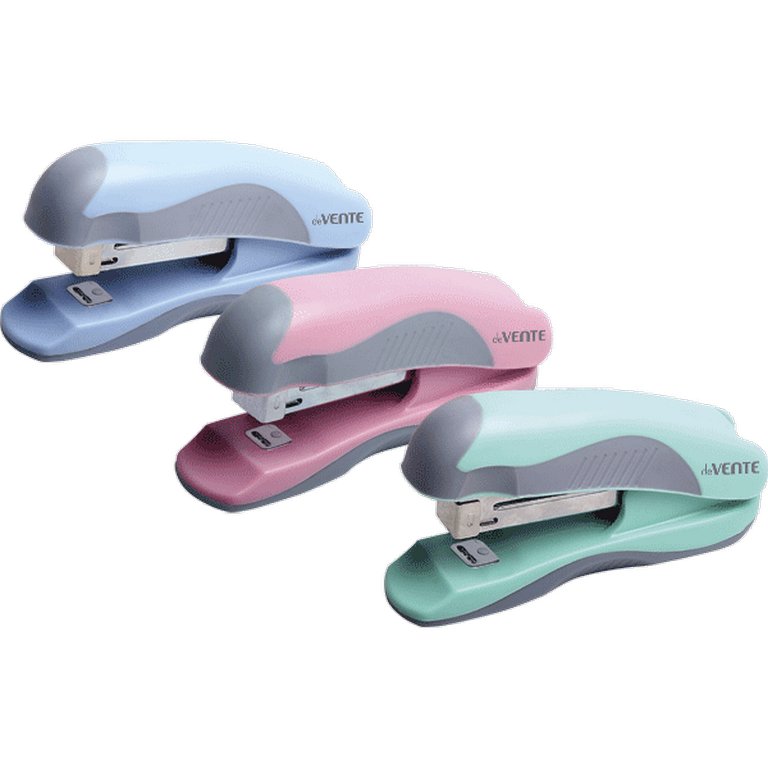 Степлер № 10 до 12л deVENTE "Pastel" ассорти