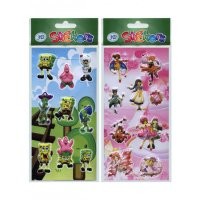 Наклейки объемные  "LF 3D"