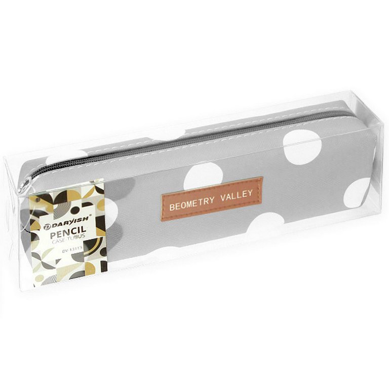 Пенал  для девочки Darvish "BEOMETRY VALLEY" 20х6х4 см (ассорти)
