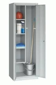 Шкаф для уборочного инвентаря метал. (1850*500*400мм)