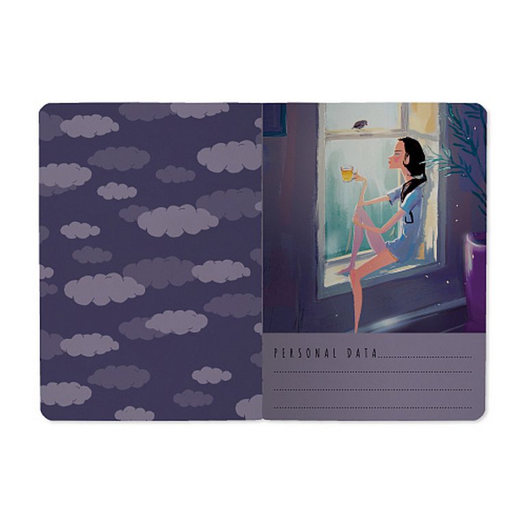 Тетрадь 32 лист кл. А6 на сшивке "TEA TIME. FOLLOW YOUR DREAMS"