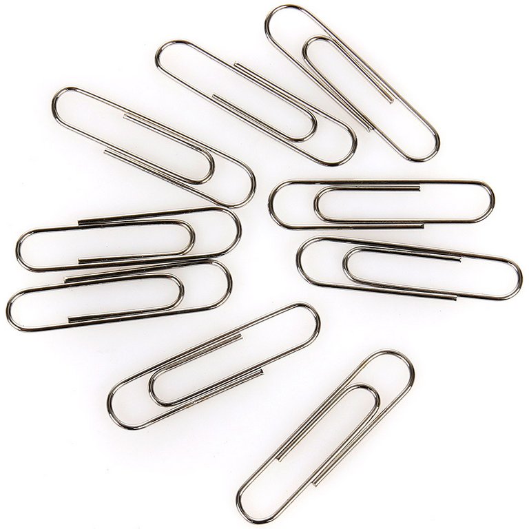 Скрепки 28 мм 100 шт/уп оцинкованные Attomex