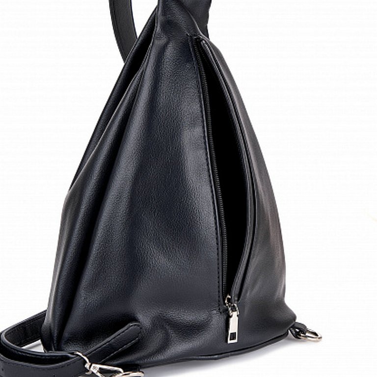 Рюкзак женский Jane's Story 25х30х16см, экокожа, черный