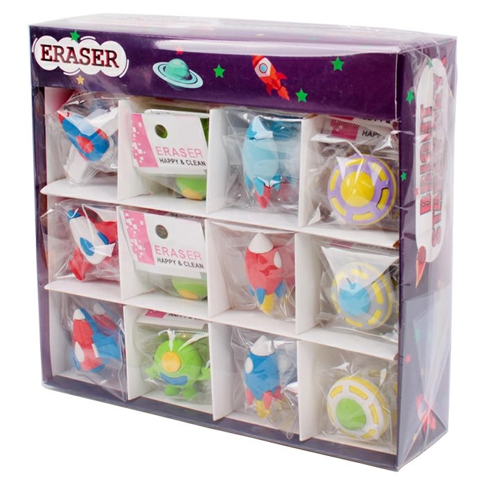 Ластик "Космические приключения" 4см (ассорти)